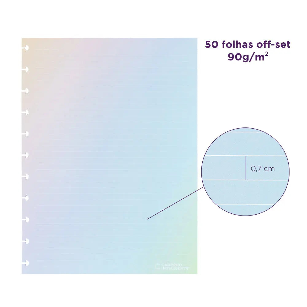 REFIL RAINBOW - A5 120G