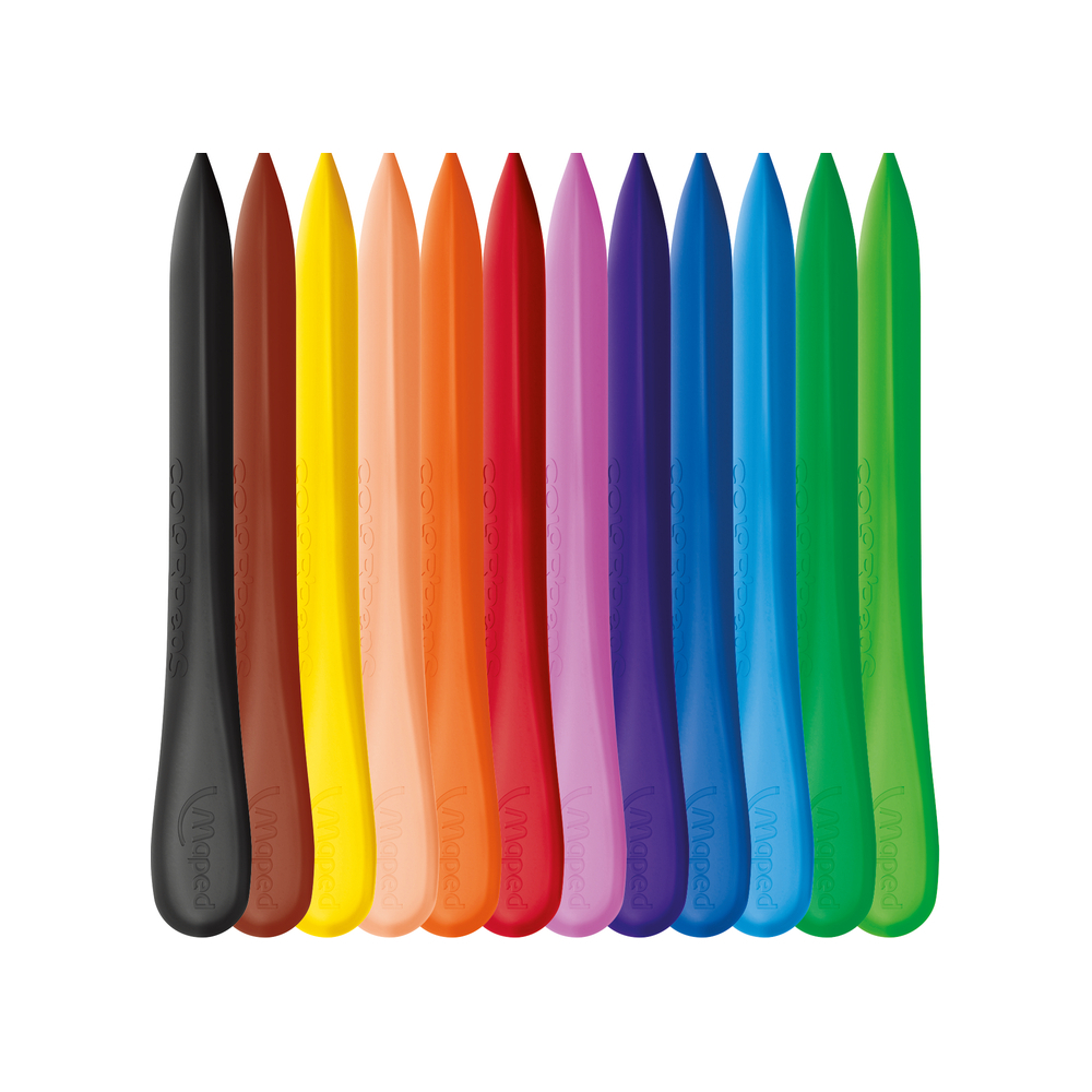 GIZ PLÁSTICO PLASTICLEAN 12 CORES