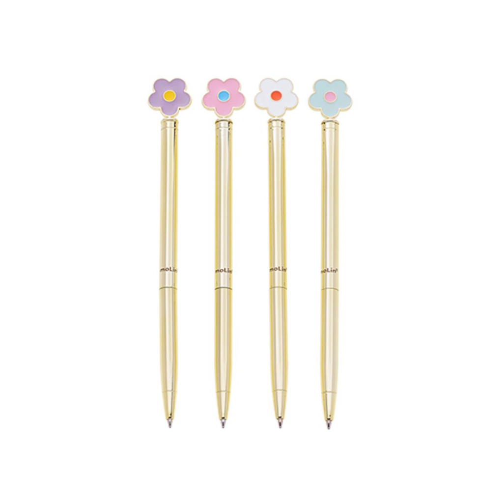 CANETA METÁLICA LOVE DAISY 1.0MM
