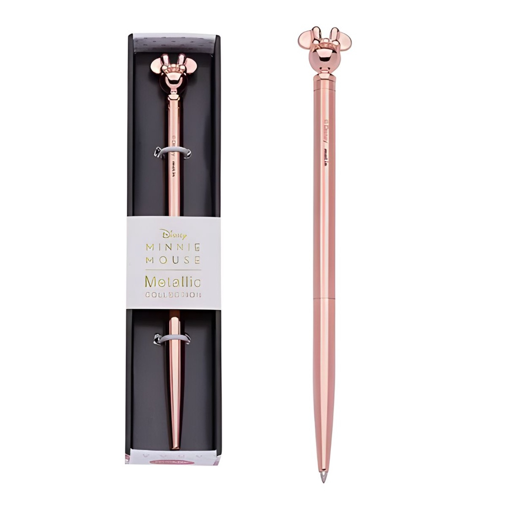 CANETA METÁLICA ROSE GOLD - MINNIE