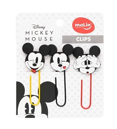 CLIPS MICKEY 50MM C/3 UND