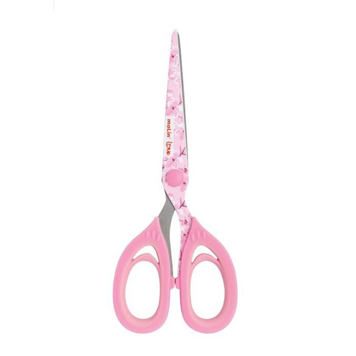 TESOURA LOVE FLOWERS OFFICE 18CM