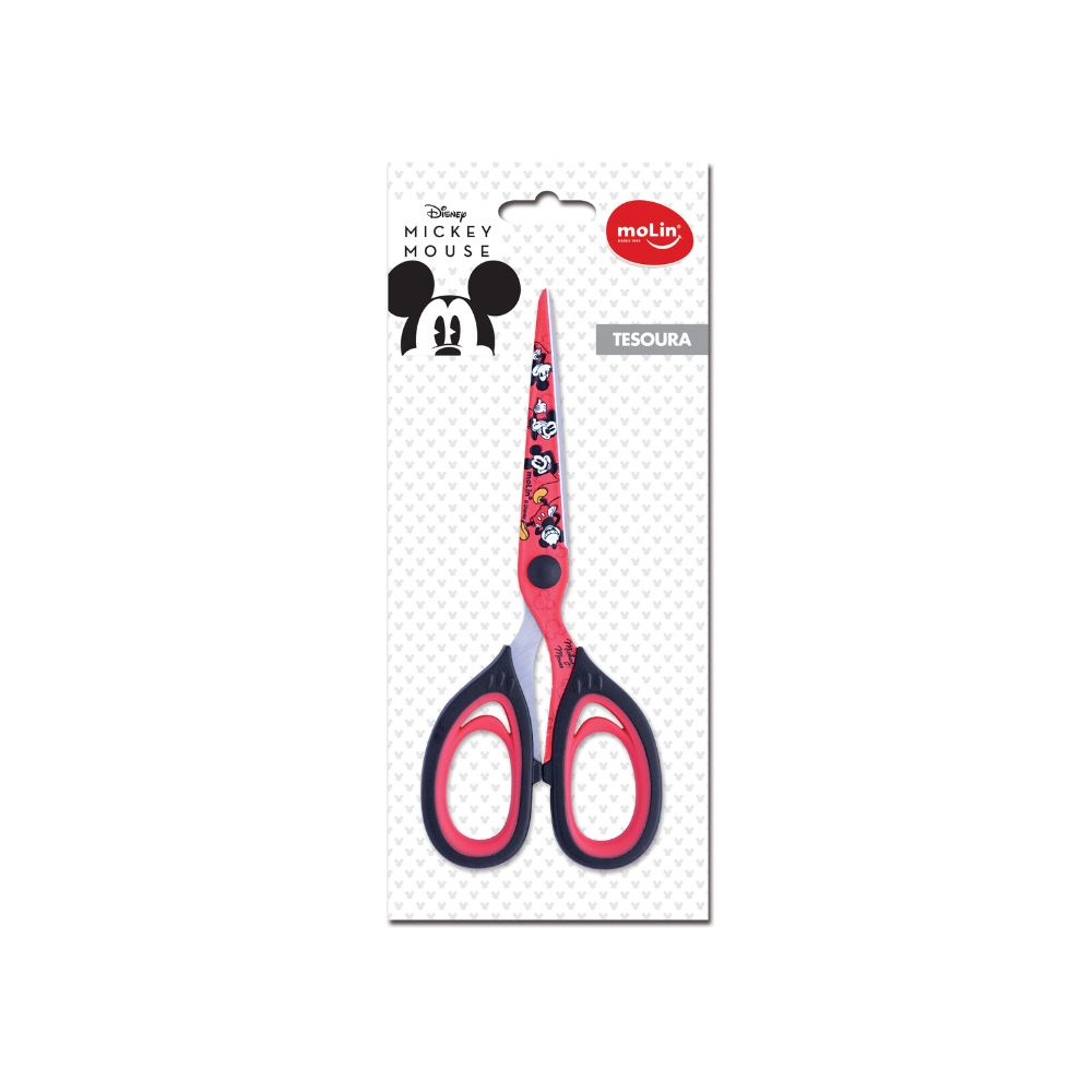 TESOURA OFFICE MICKEY 18CM