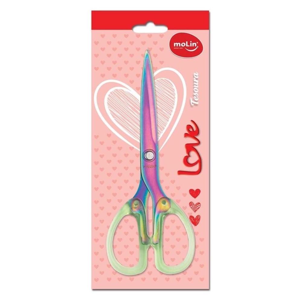 TESOURA RAINBOW TITANIUM 17CM