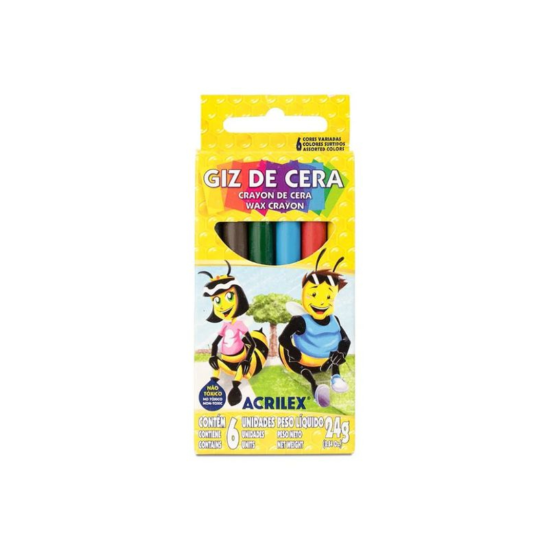 BIG GIZ DE CERA - 6 CORES