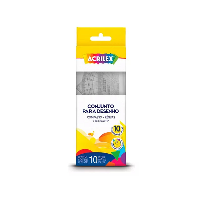 KIT PARA DESENHO GEOMÉTRICO
