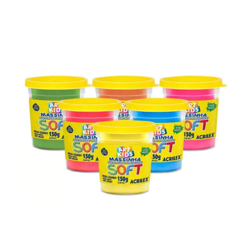 MASSA DE MODELAR SOFT 150G