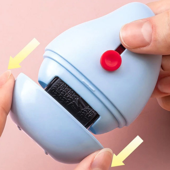 CARIMBO PARA PROTEÇÃO DE DADOS ROLLER + ESTILETE