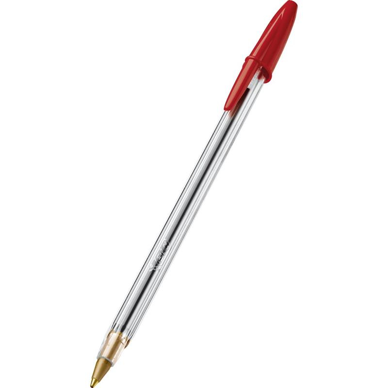 CANETA ESFEROGRÁFICA CRISTAL BIC - VERMELHA