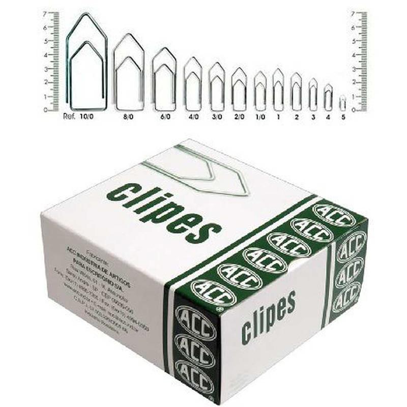 CLIPS GALVANIZADO AÇO 3/0 - 50 UNIDADES