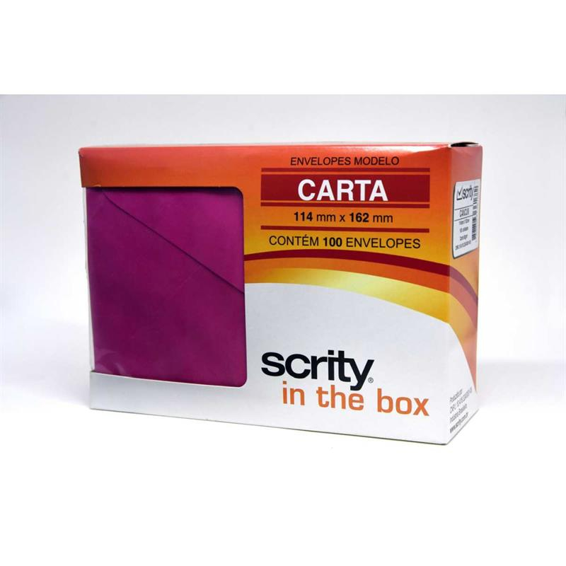 ENVELOPE CARTA 114X162 80G - SCRITY