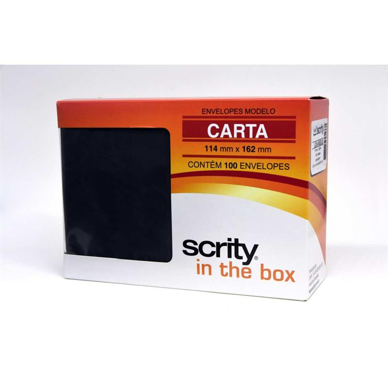 ENVELOPE CARTA 114X162 80G - SCRITY