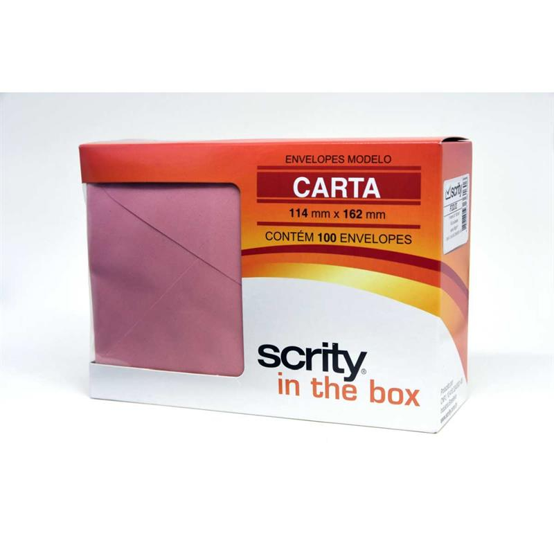 ENVELOPE CARTA 114X162 80G - SCRITY