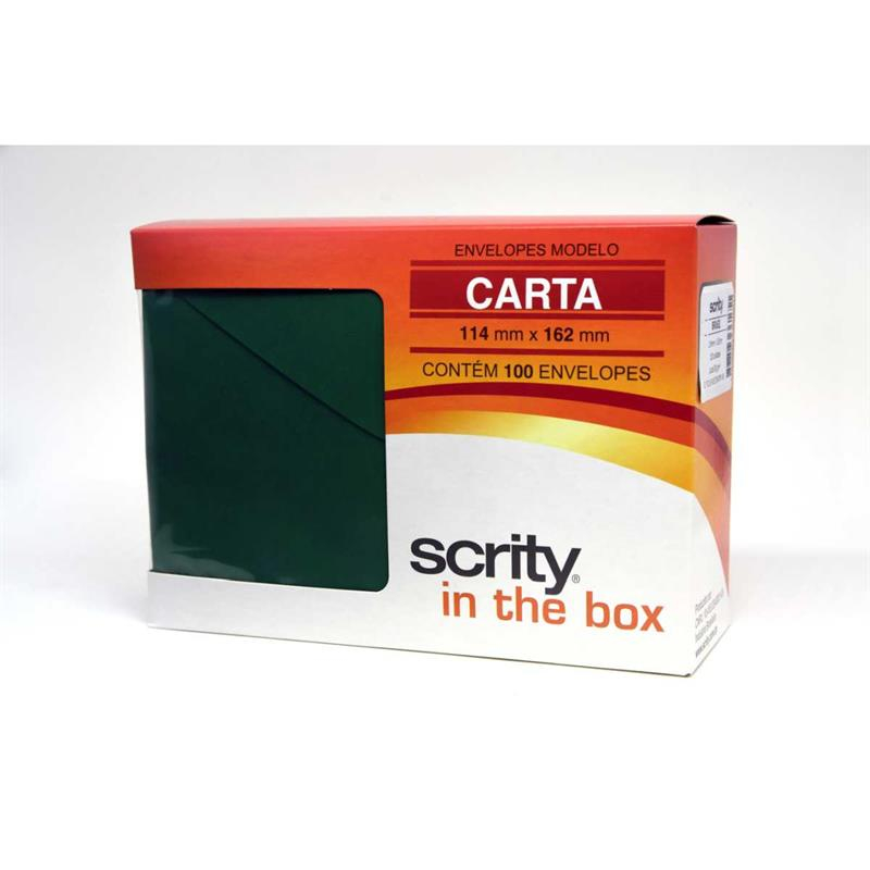 ENVELOPE CARTA 114X162 80G - SCRITY