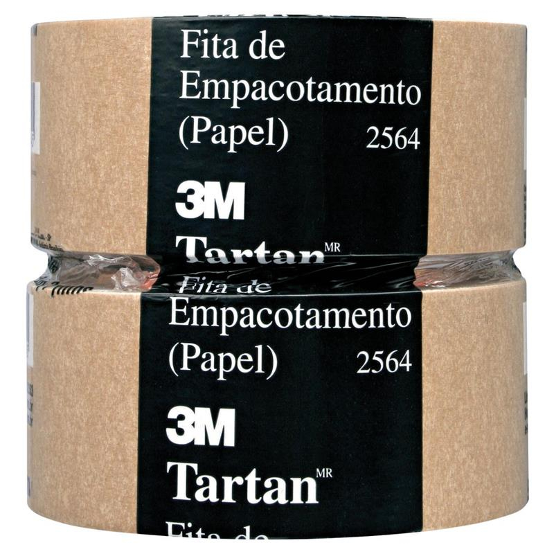 FITA ADESIVA 3M PARA EMPACOTAMENTO PAPEL CREPADO45MMX50M - TARTAN