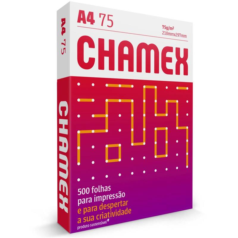 PAPEL SULFITE A4 CHAMEX 75G