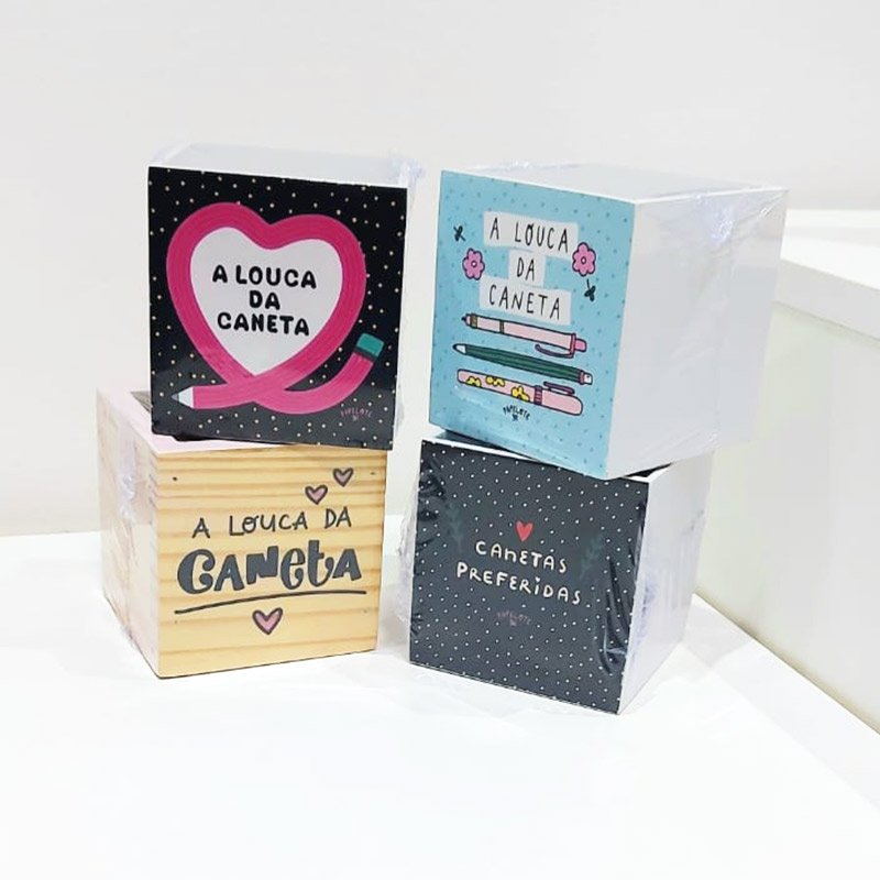 PORTA LÁPIS - DIVERSAS ESTAMPAS