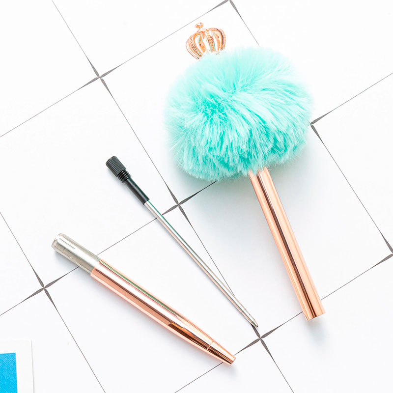 CANETA ESFEROGRÁFICA POMPOM
