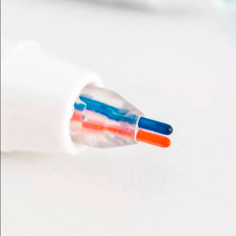 CANETA DUAS PONTAS LINHAS