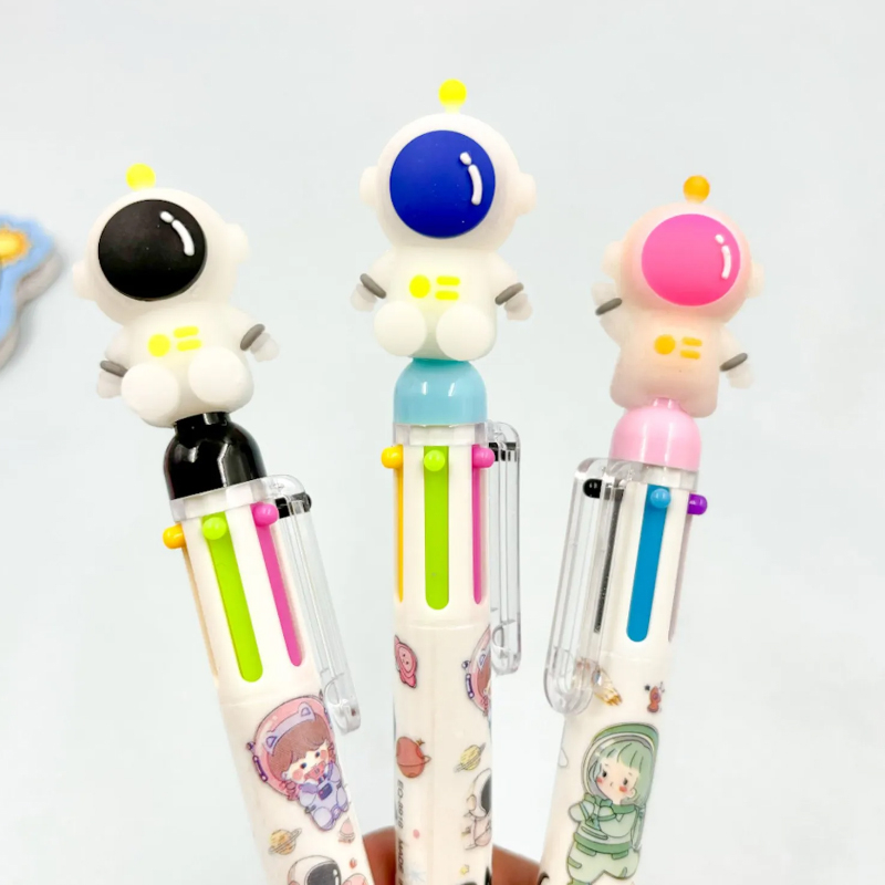 Caneta 6 Cores Astronauta