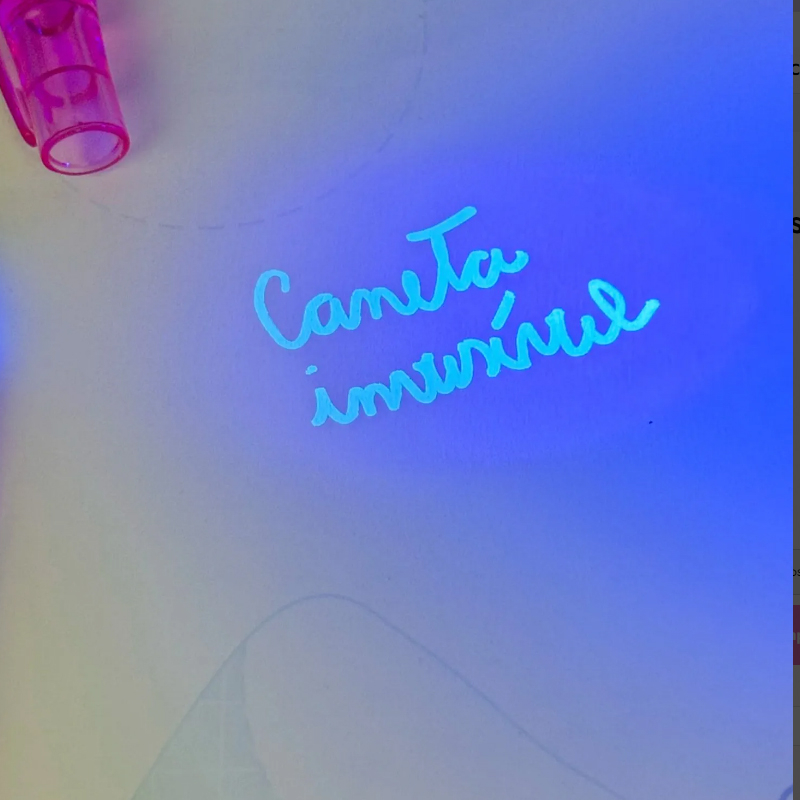 Caneta Mágica Invisivel