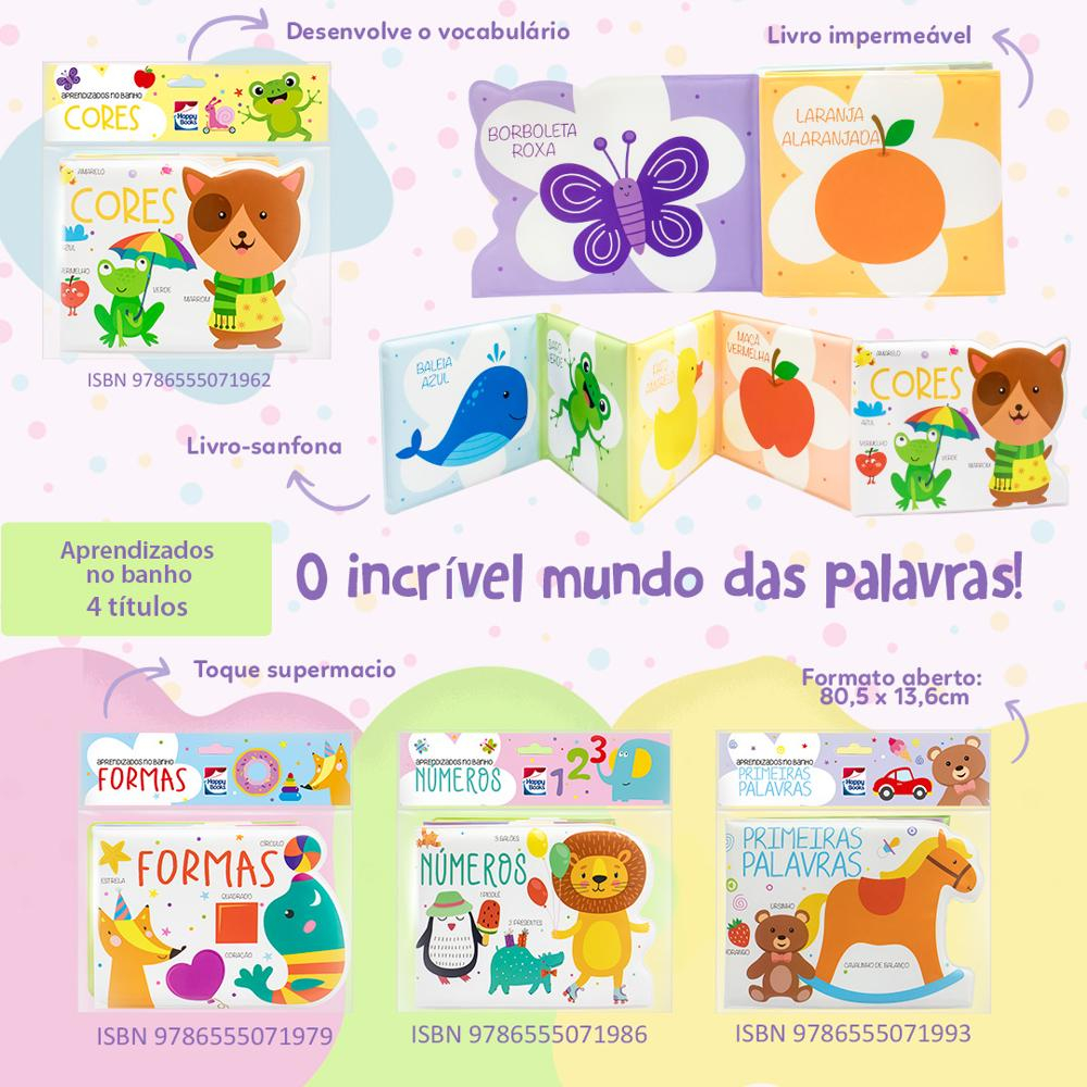 Aprendizados no banho: Cores