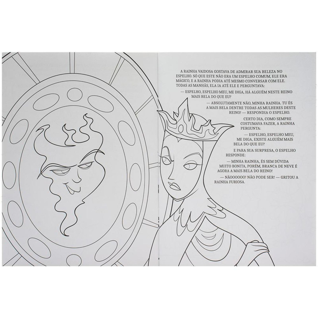 Clássicos para colorir: Branca de neve e os sete anões