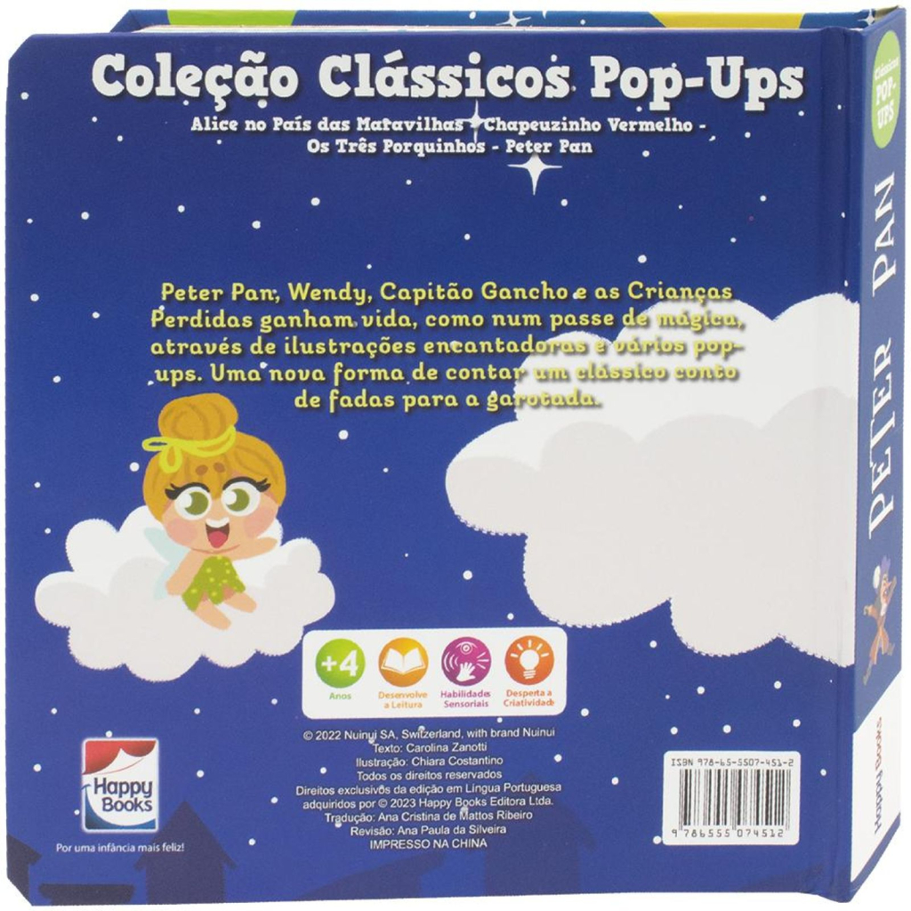 Clássicos POP-UPS: Peter Pan