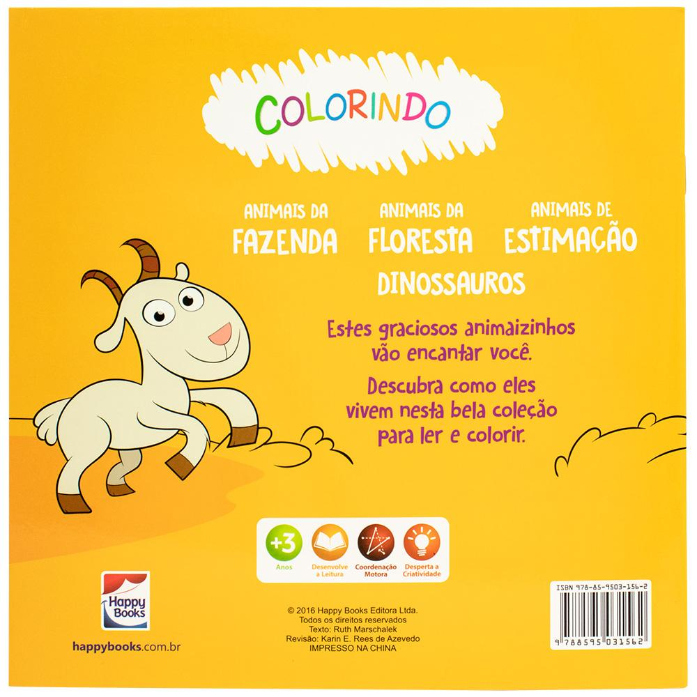 Colorindo Animais: Animais da Fazenda