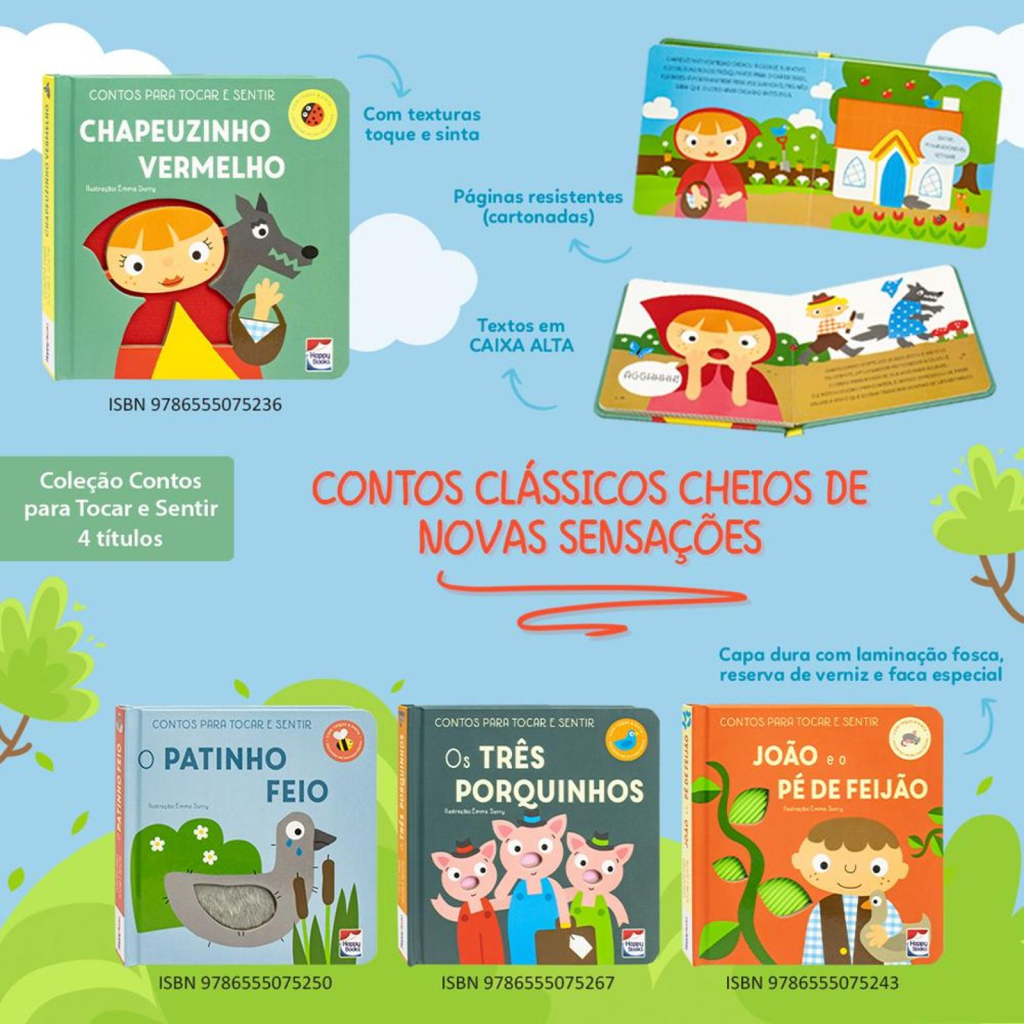 Contos Para Tocar e Sentir: Chapeuzinho Vermelho