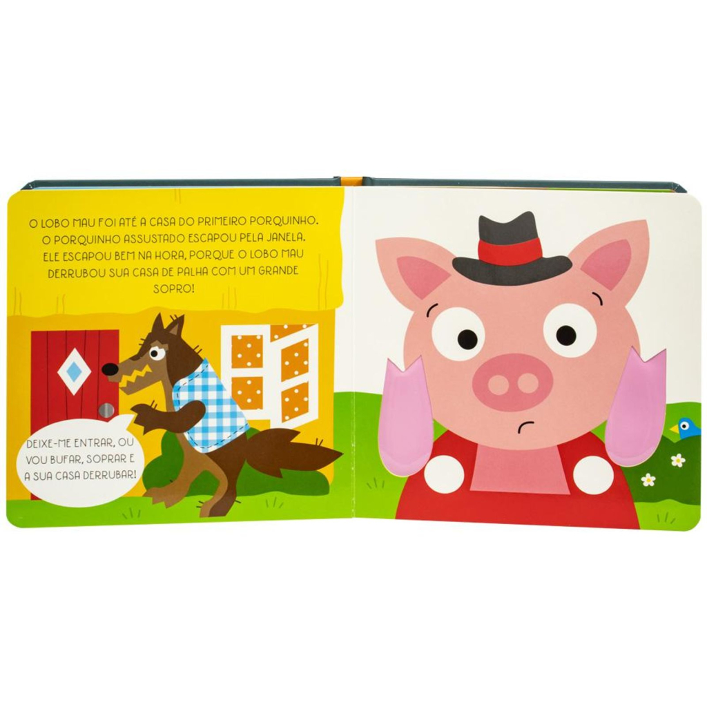 Contos Para Tocar e Sentir: Os Três Porquinhos
