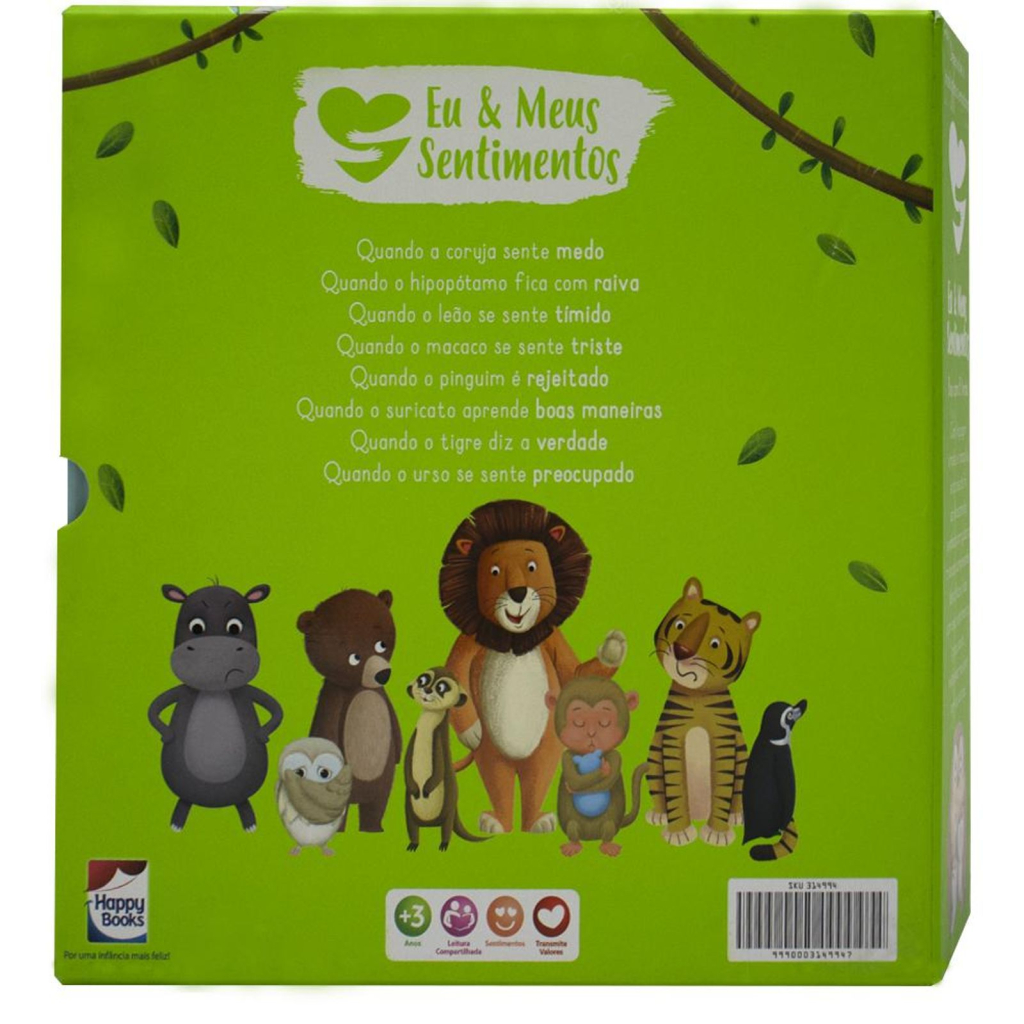 Eu e Meus Sentimentos (ED.LUXO): Box com 8 unidades