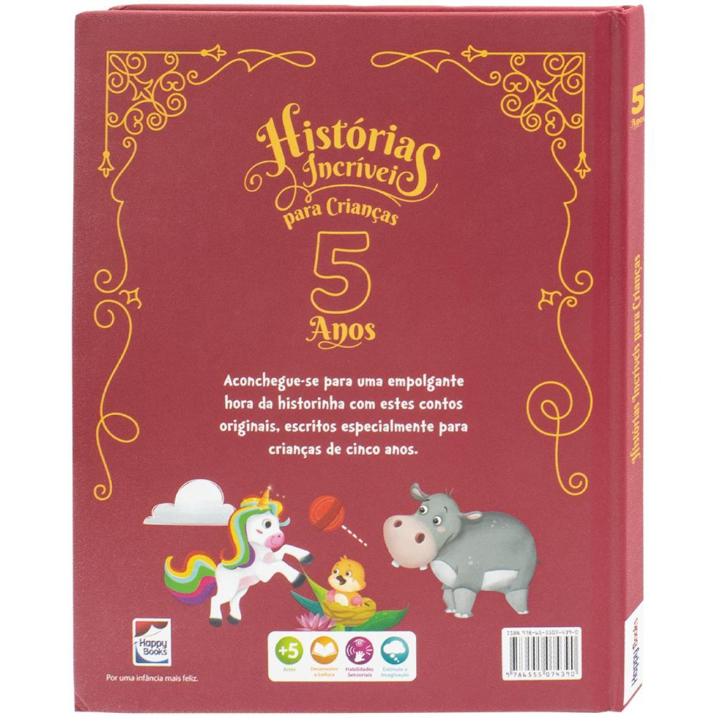 Histórias Incríveis para Crianças: 5 anos