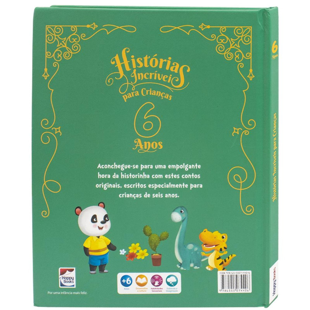 Histórias Incríveis para Crianças: 6 anos
