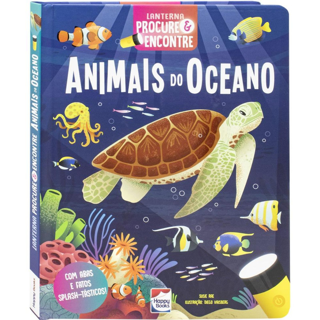 Lanterna - Procure e Encontre! Animais do Oceano