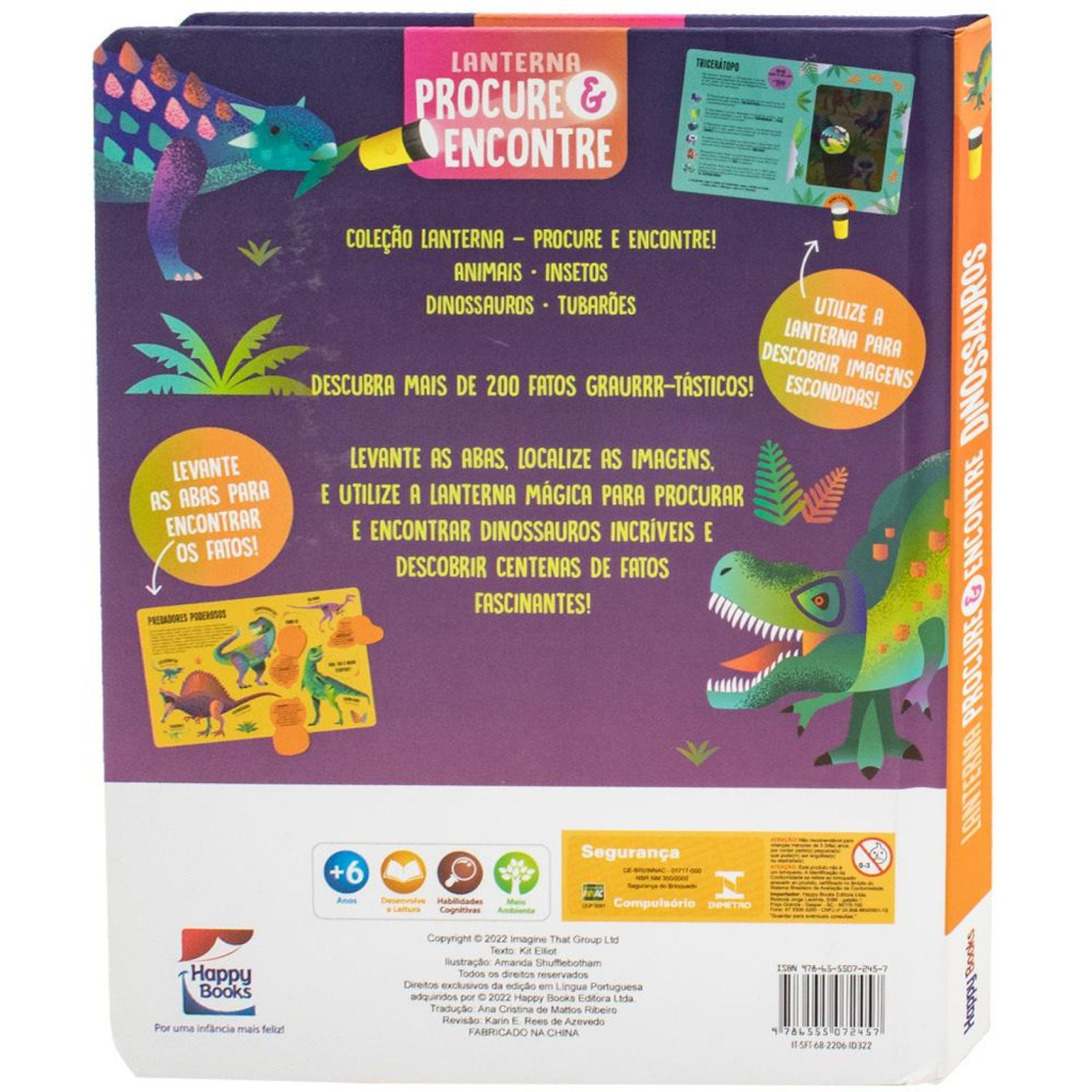 Lanterna - Procure e encontre! Dinossauros