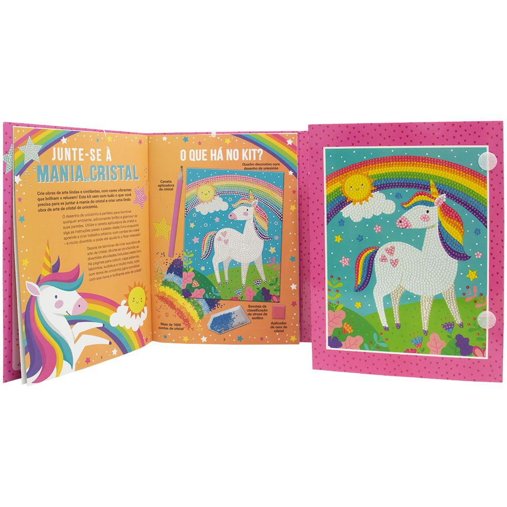 Livro e Kit: Crie sua Arte com Cristal