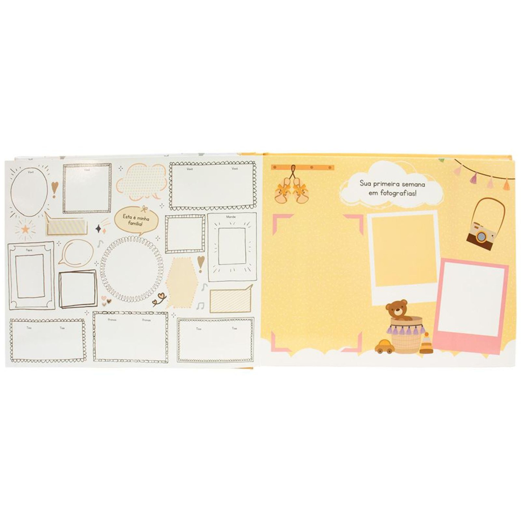 Livro do Bebê (Amarelo)