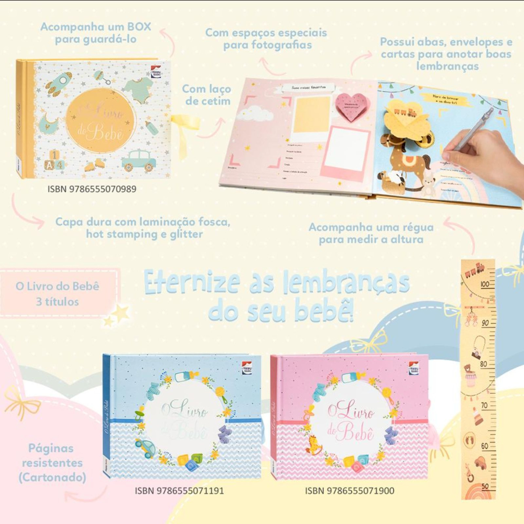 Livro do Bebê (Rosa)