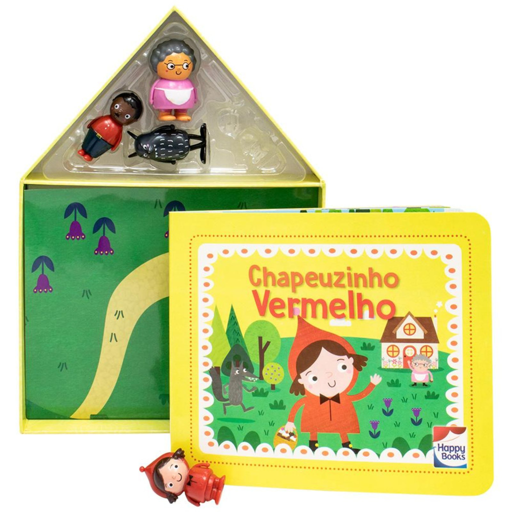 Livro-Casinha de Contos: Chapeuzinho Vermelho