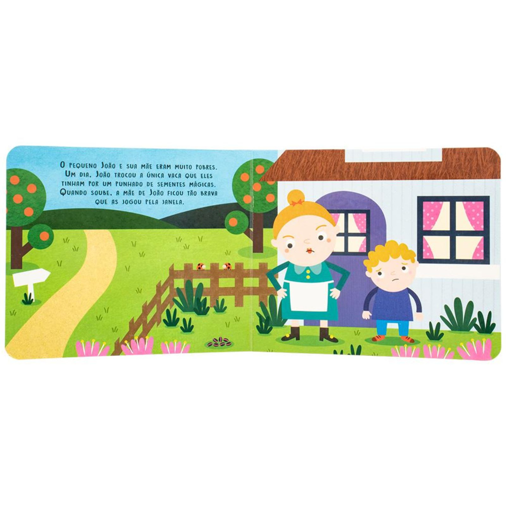 Livro-Casinha de Contos: João e o Pé de Feijão