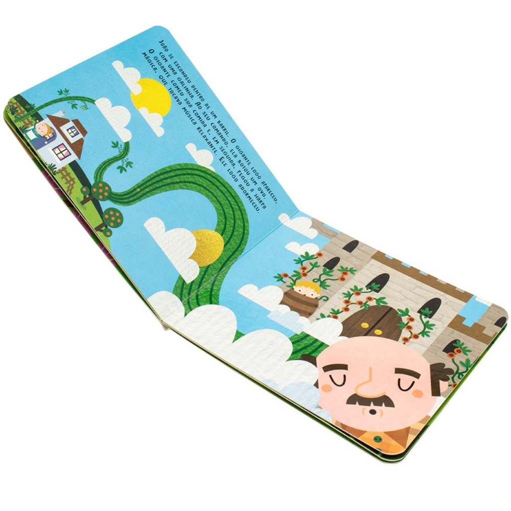 Livro-Casinha de Contos: João e o Pé de Feijão