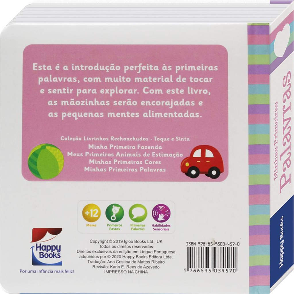 Little Me Livrinhos Rechonchudos-Toque e Sinta: Palavras
