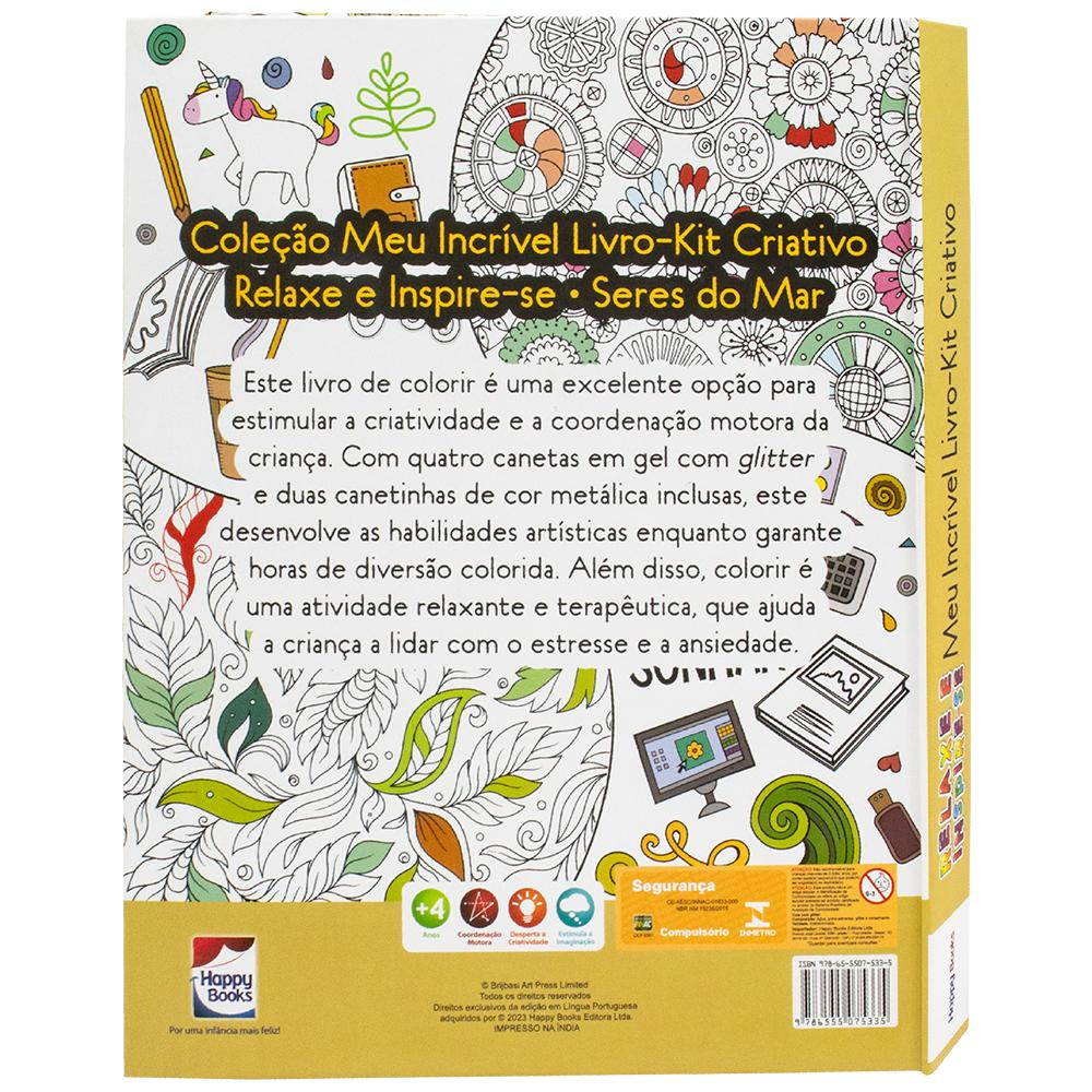 Meu Incrível Kit Criativo: Relaxe e Inspire-se