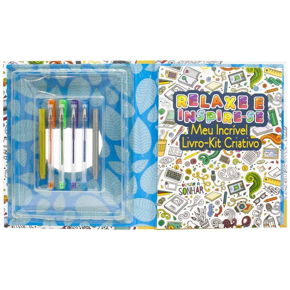 Meu Incrível Kit Criativo: Relaxe e Inspire-se