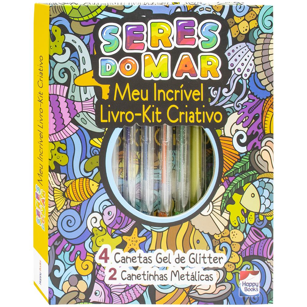 Meu Incrível Livro-Kit Criativo: Seres do Mar