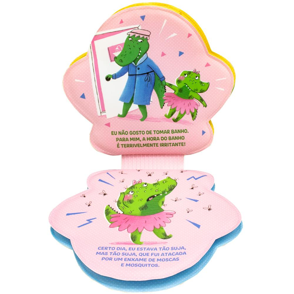 Meu Livrinho Fantoche de Banho: Cora, a Crocodilo vai para o Banho