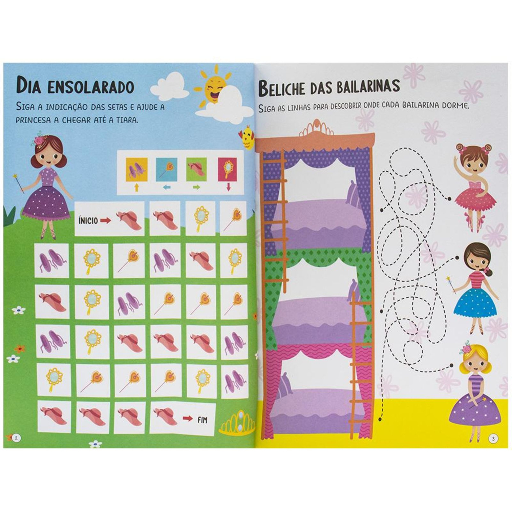 Meu Livro de Adesivos Brilhantes: Bailarinas