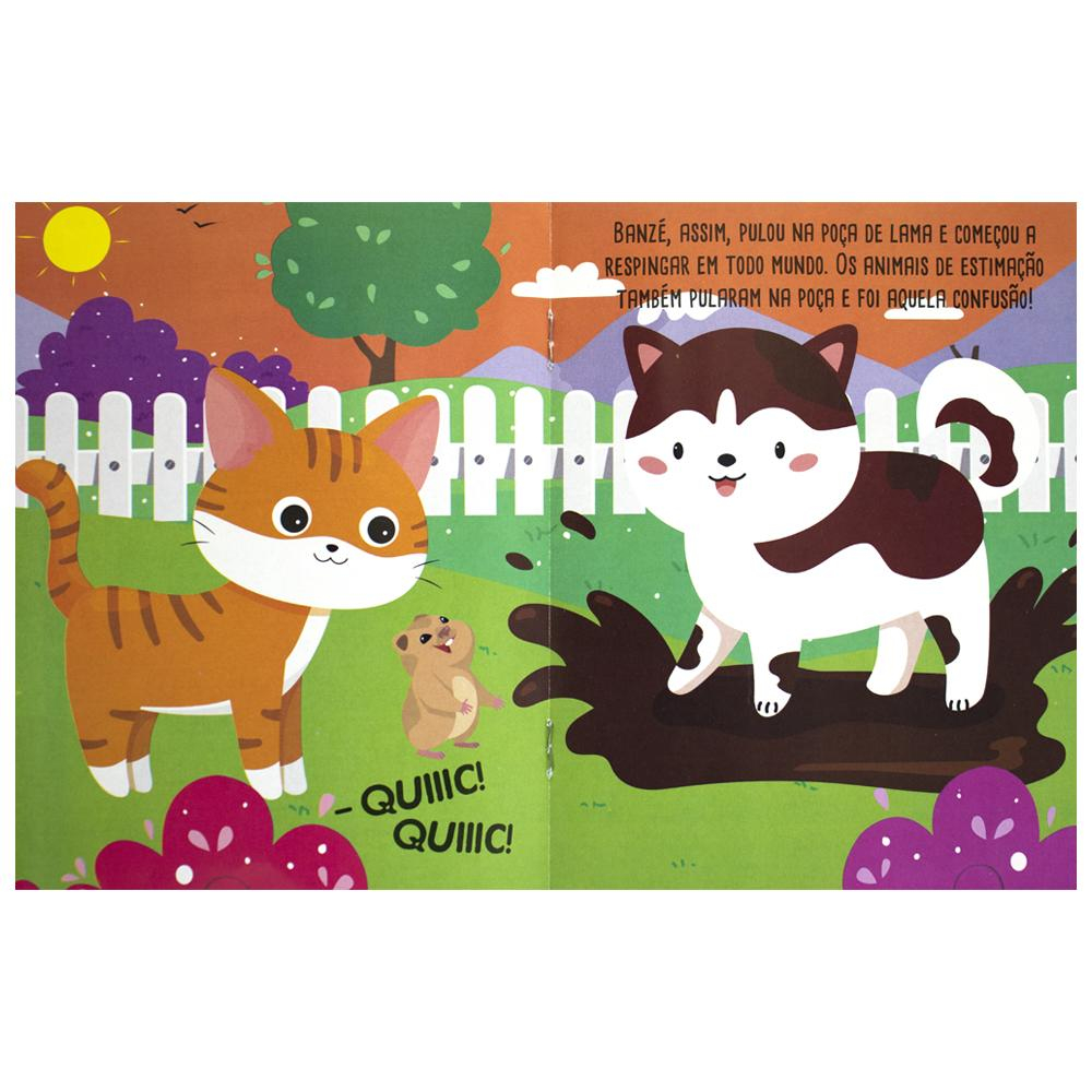 Meu Livro-Box com Quebra-cabeça: Animais de Estimação