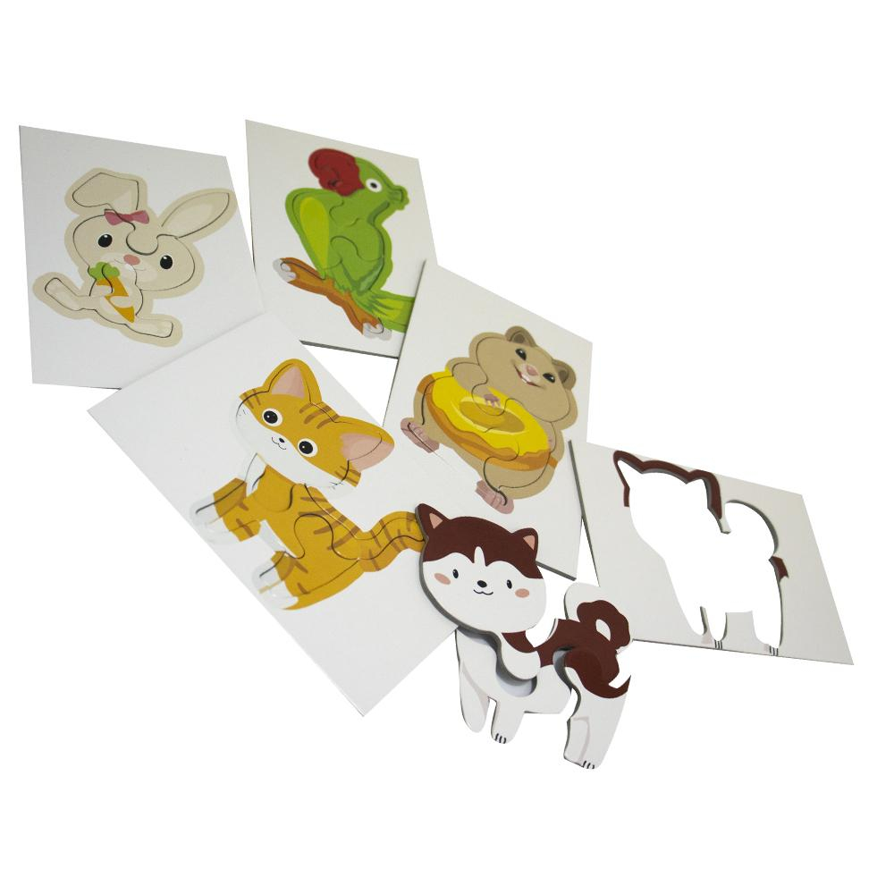 Meu Livro-Box com Quebra-cabeça: Animais de Estimação